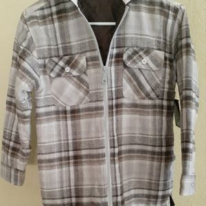 NWT Boys Size 10-12 Burnside Full Zip Jacket